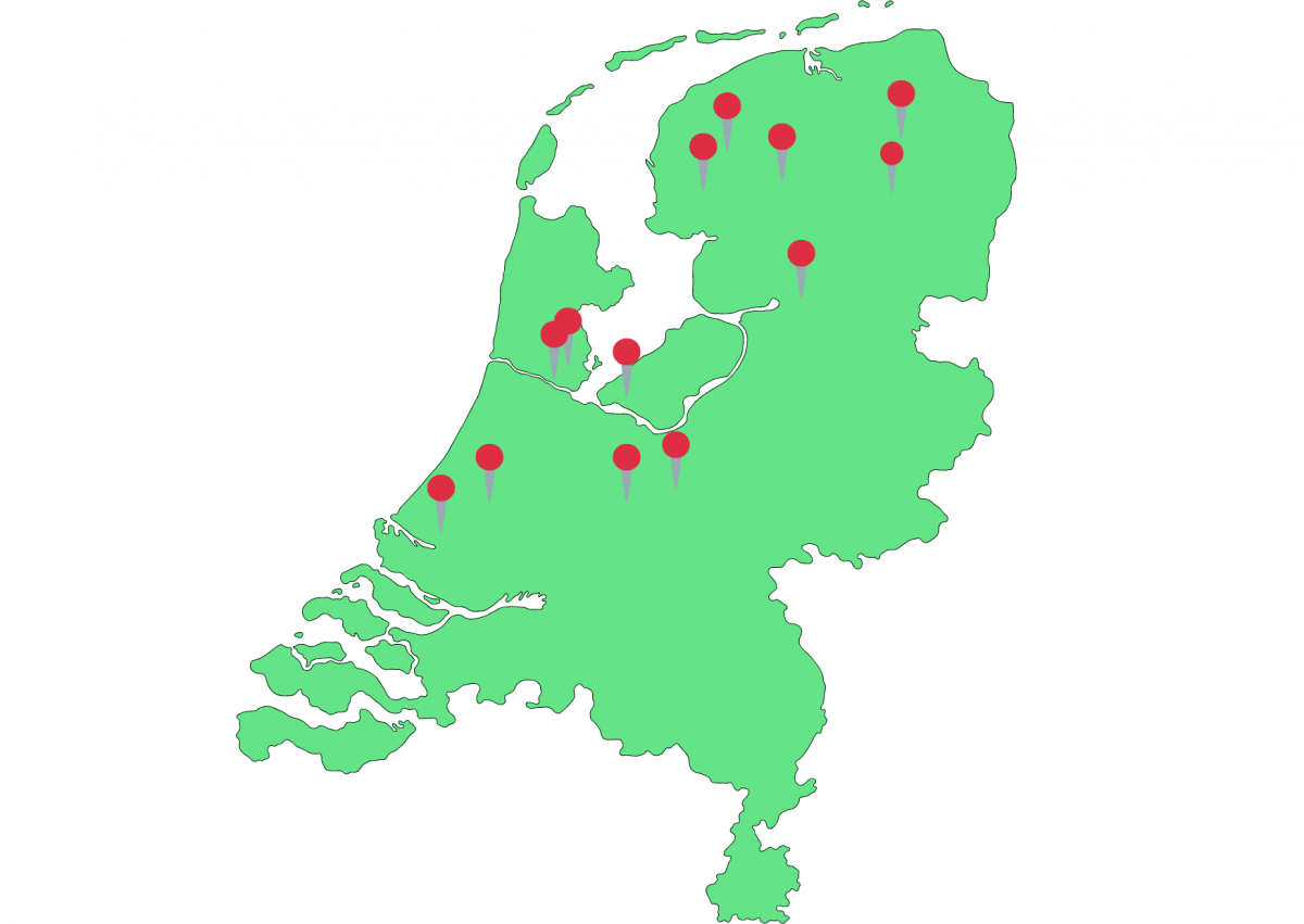 Onze locaties Een Partytent huren